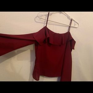 off the shoulders blouse